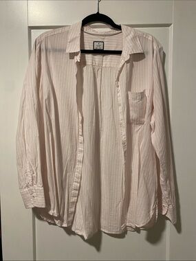 Denver Hayes Striped Button Up